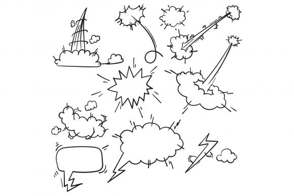 Download Doodle Fast Motion Clouds - Motion Collection