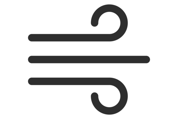 Download Air Motion Line Icon. Wind Breeze Symbol - Motion Collection