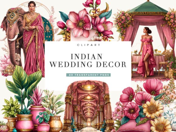 Download Indian Wedding Decor Clipart - Decor Collection