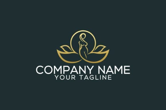 Download Lotus Flower with Women, Feminine  Logo - Women Collection