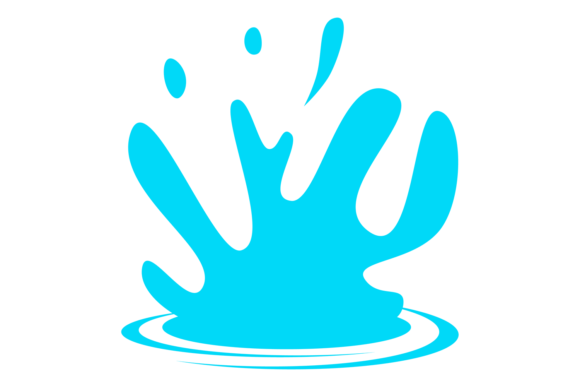 Download Blue Water Splash. Cartoon Liquid Motion - Motion Collection