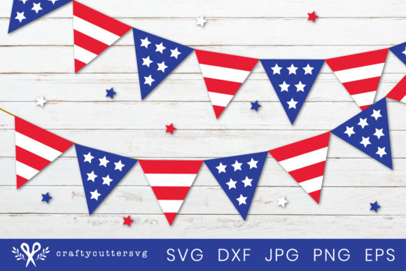 Download 4th of July Bunting Banner | Independence Day Decoration - Decor Collection