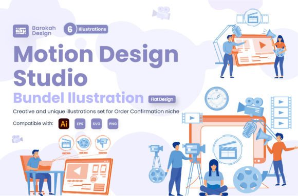 Download Illustration of Motion Design Studio - Motion Collection