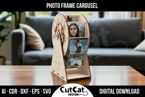 Download Rotating Photo Frame Carousel SVG - Hot Collection