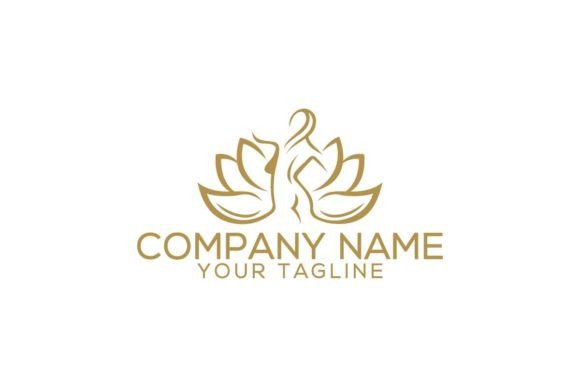 Download Lotus Flower with Women, Feminine  Logo - Women Collection