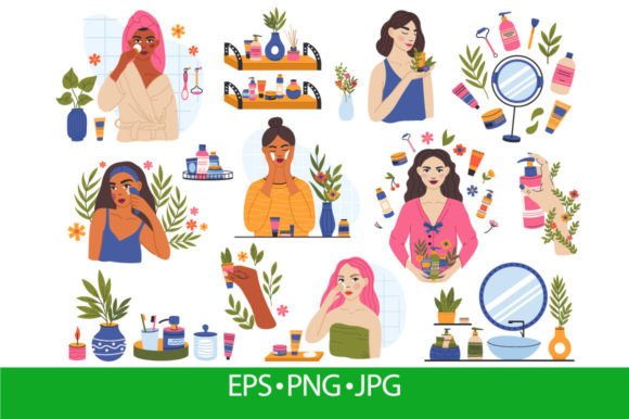 Download Skincare Routine, Women Use Organic - Women Collection